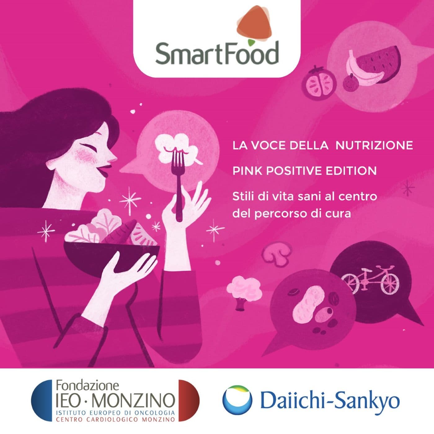 La voce della nutrizione - Pink Positive - Podcasts