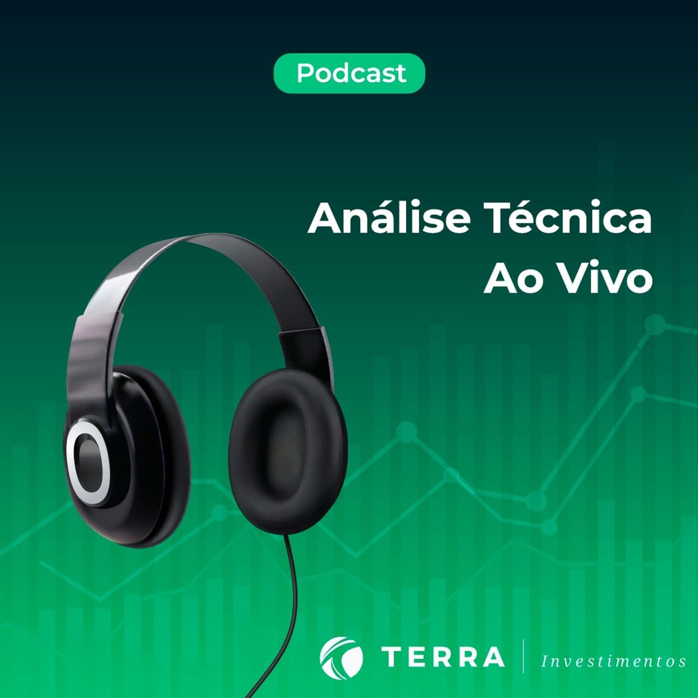 Análise técnica ao vivo - Podcasts