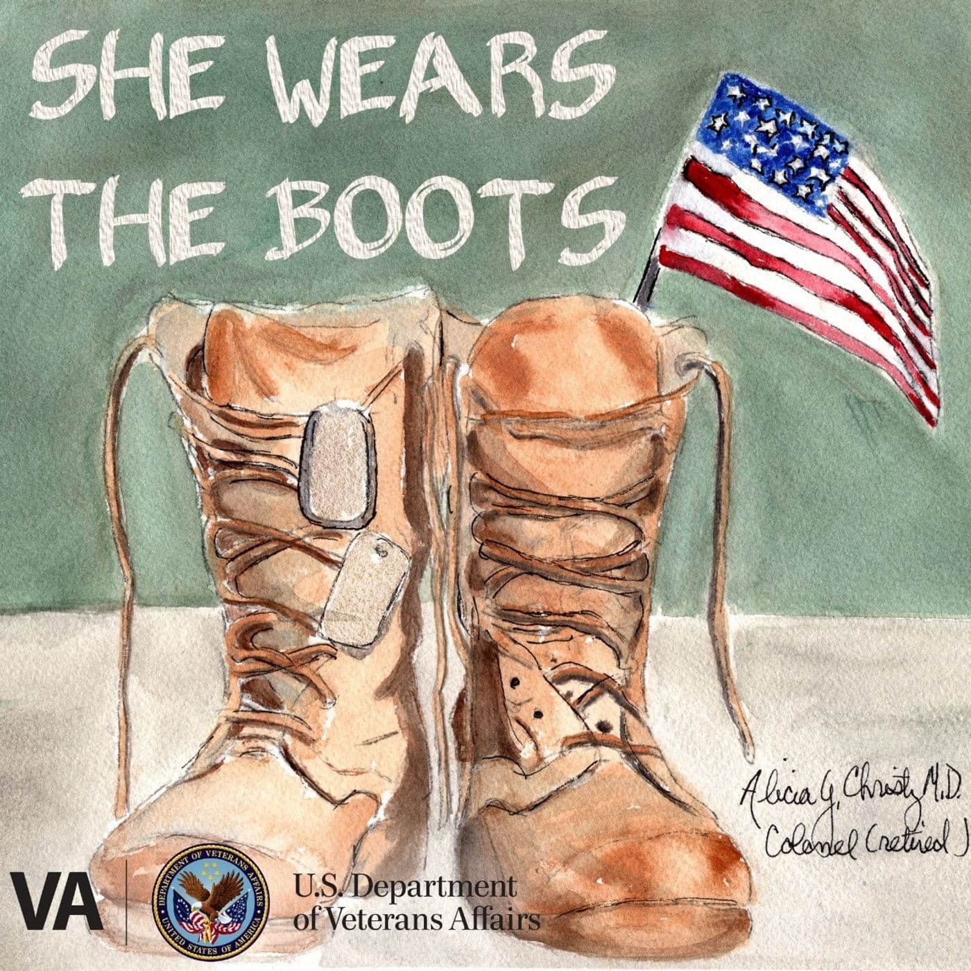 She Wears the Boots: A Podcast for Women Veterans - Podcasts