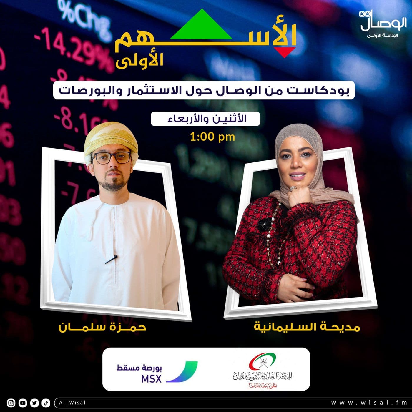 الأسهم الأولى - Podcasts