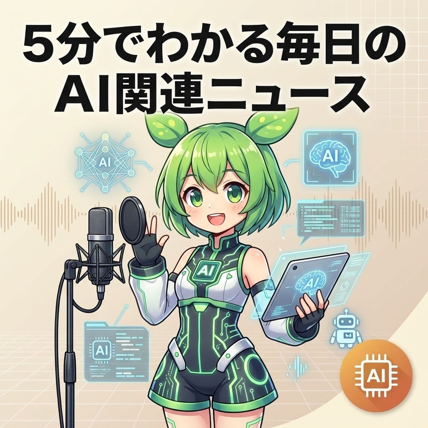 5分でわかる毎日のAIニュース|海外の生成AI・AIツール最新情報を日本語で要約配信