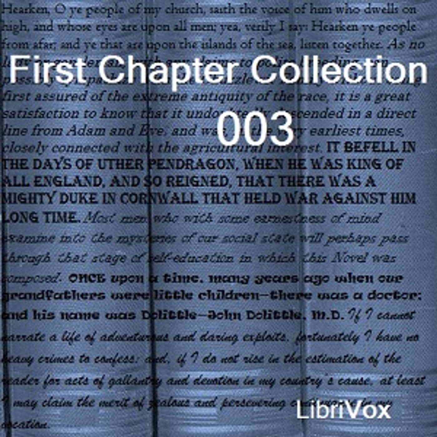 First Chapter Collection 003 - Podcasts