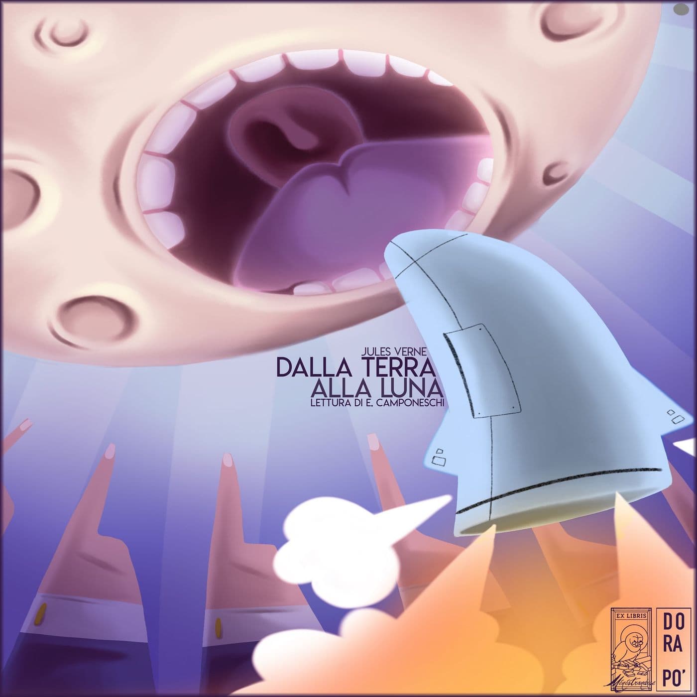 Dalla Terra alla Luna - Jules Verne - Podcasts
