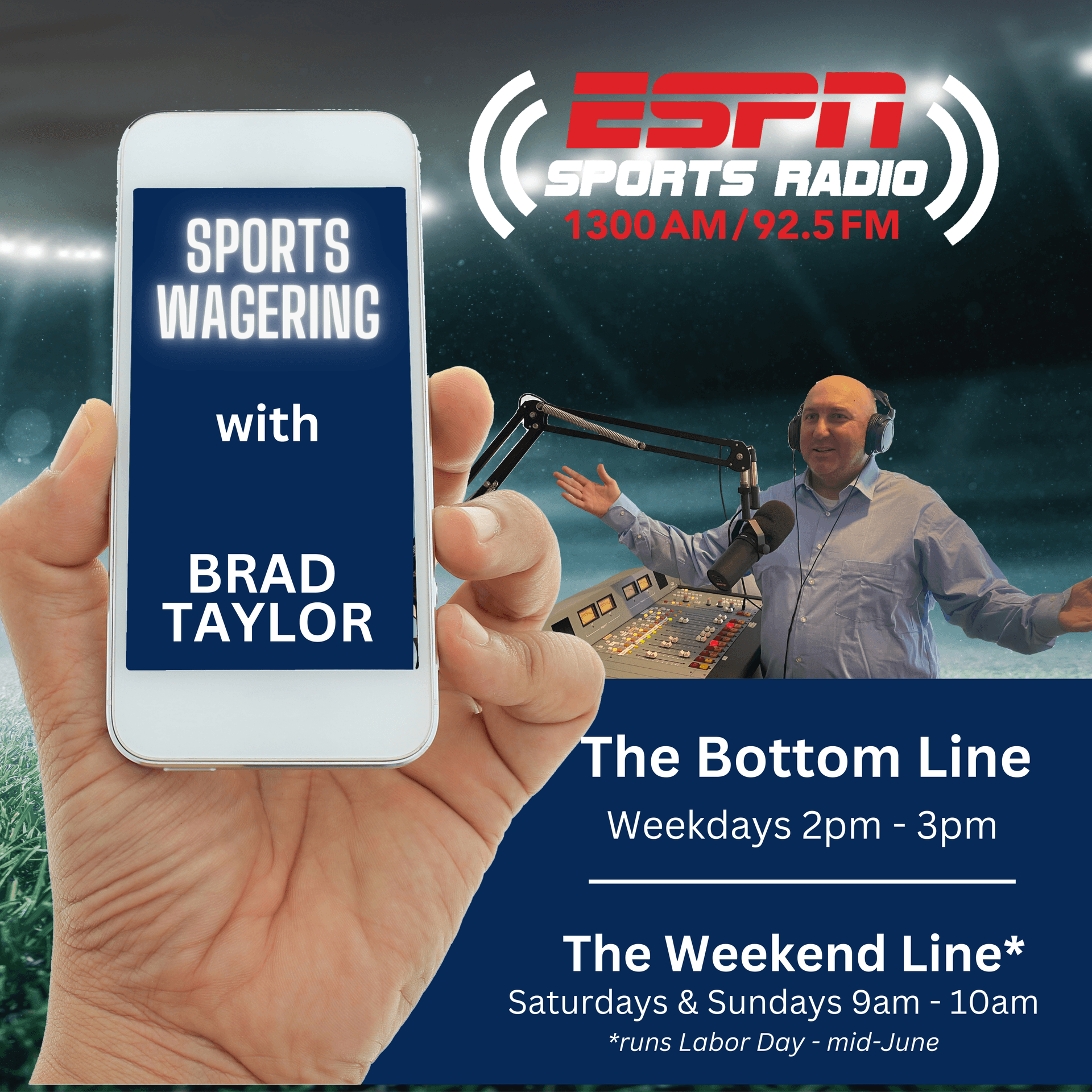 The Bottom/Weekend Line with Brad Taylor - Podcasts