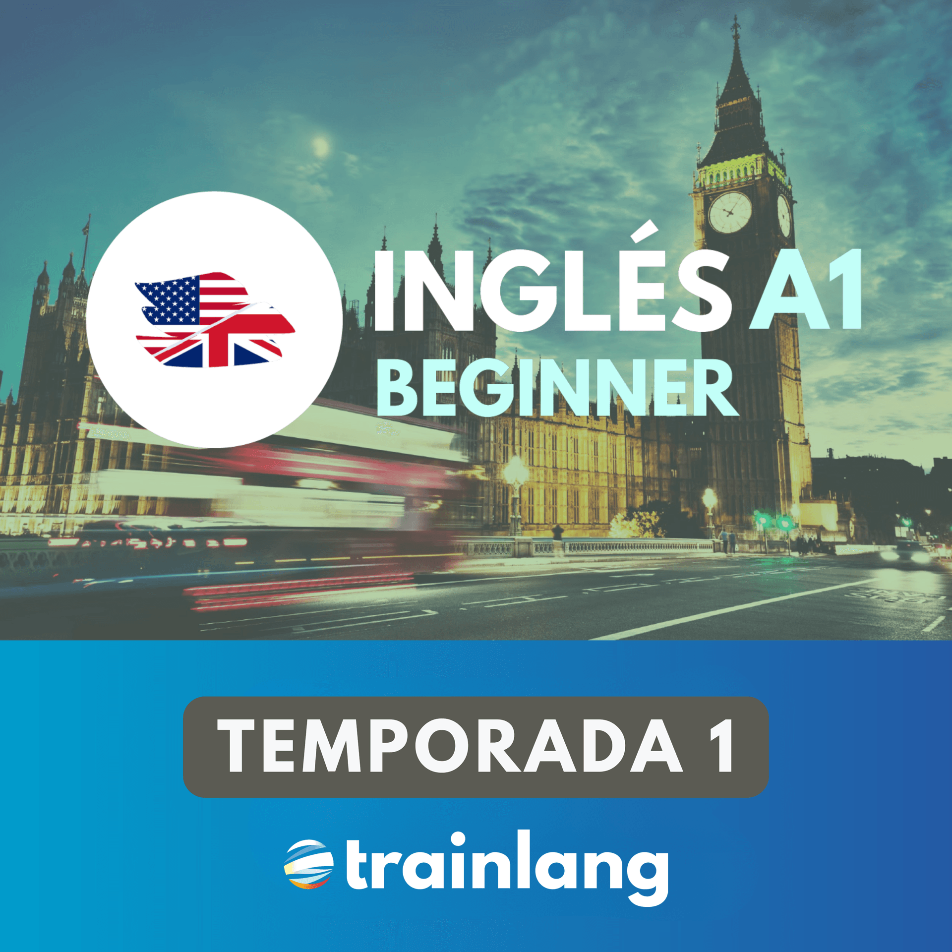 Aprende inglés con Trainlang | Nivel A1 Beginner (Temporada 1) - Podcasts