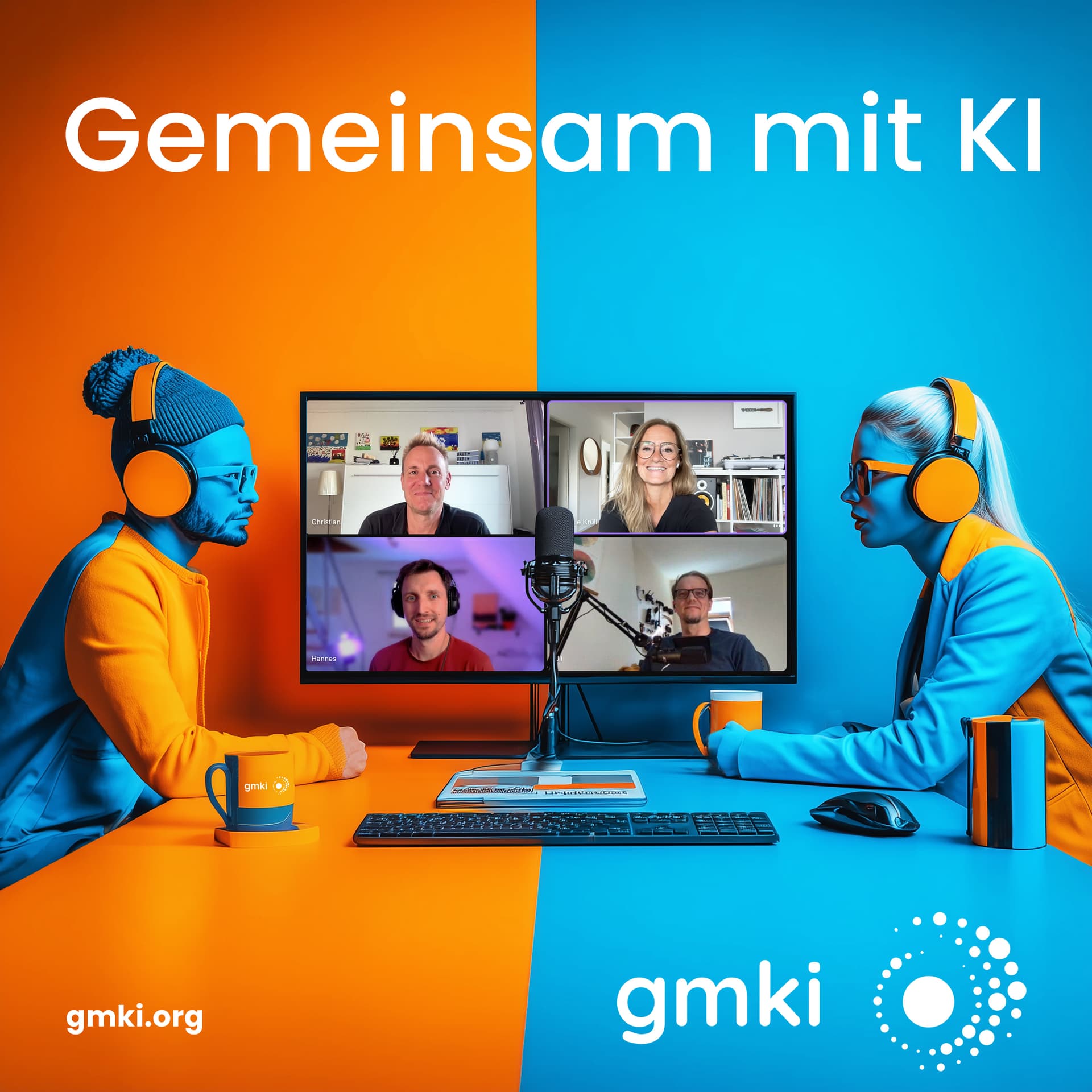 Gemeinsam mit künstlicher Intelligenz - Podcasts