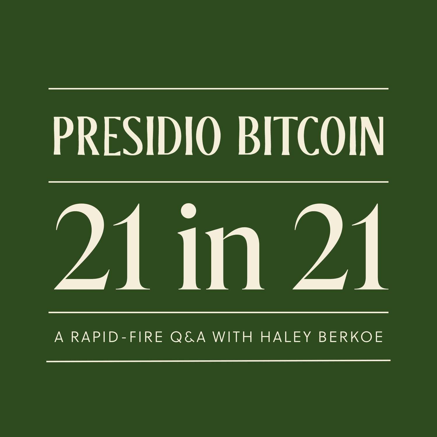 21 in 21 - Podcasts