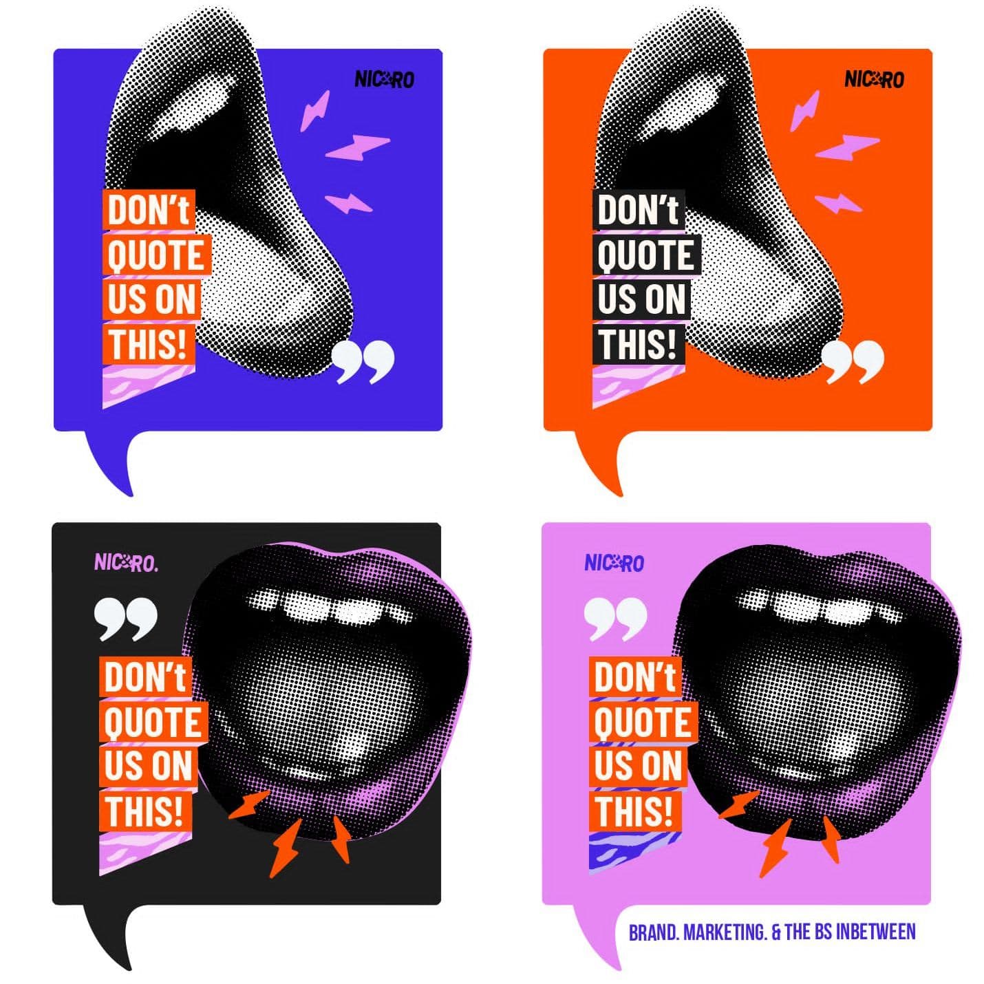 Don't quote us on this: brand, marketing and the BS in between - Podcasts