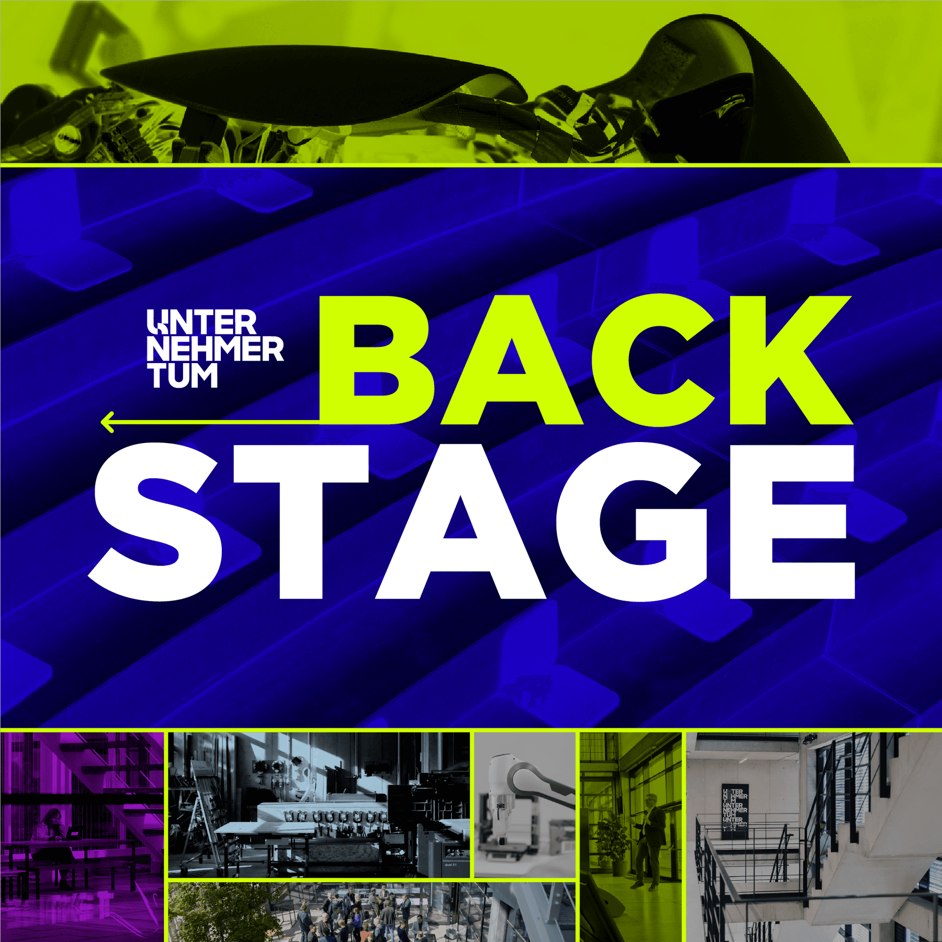 UnternehmerTUM Backstage - Geschichten aus dem Innovationsökosystem - Podcasts