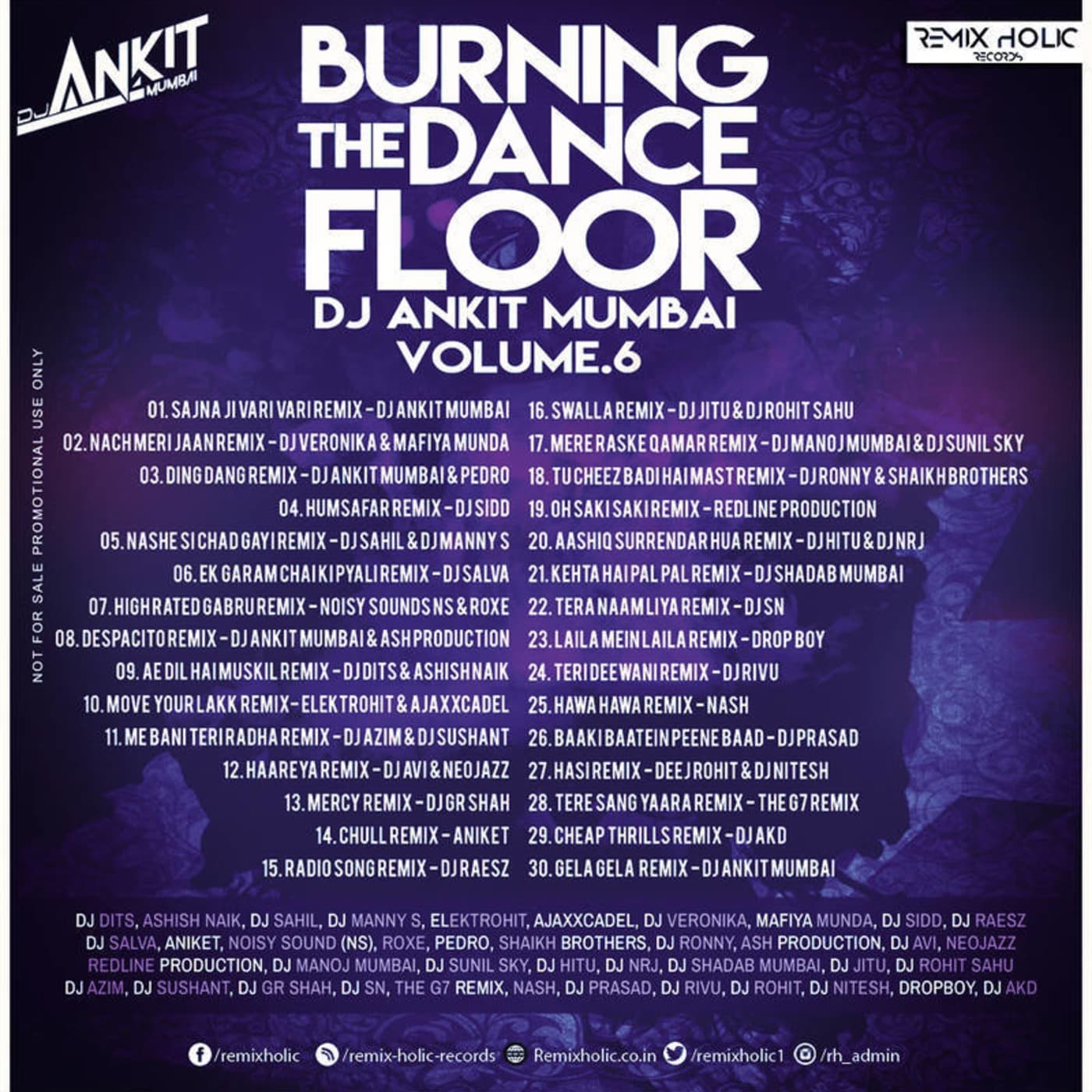 BURNING ON DANCE FLOOR VOL.6 - DJ ANKIT FT. VARIOUS ARTITS - Podcasts