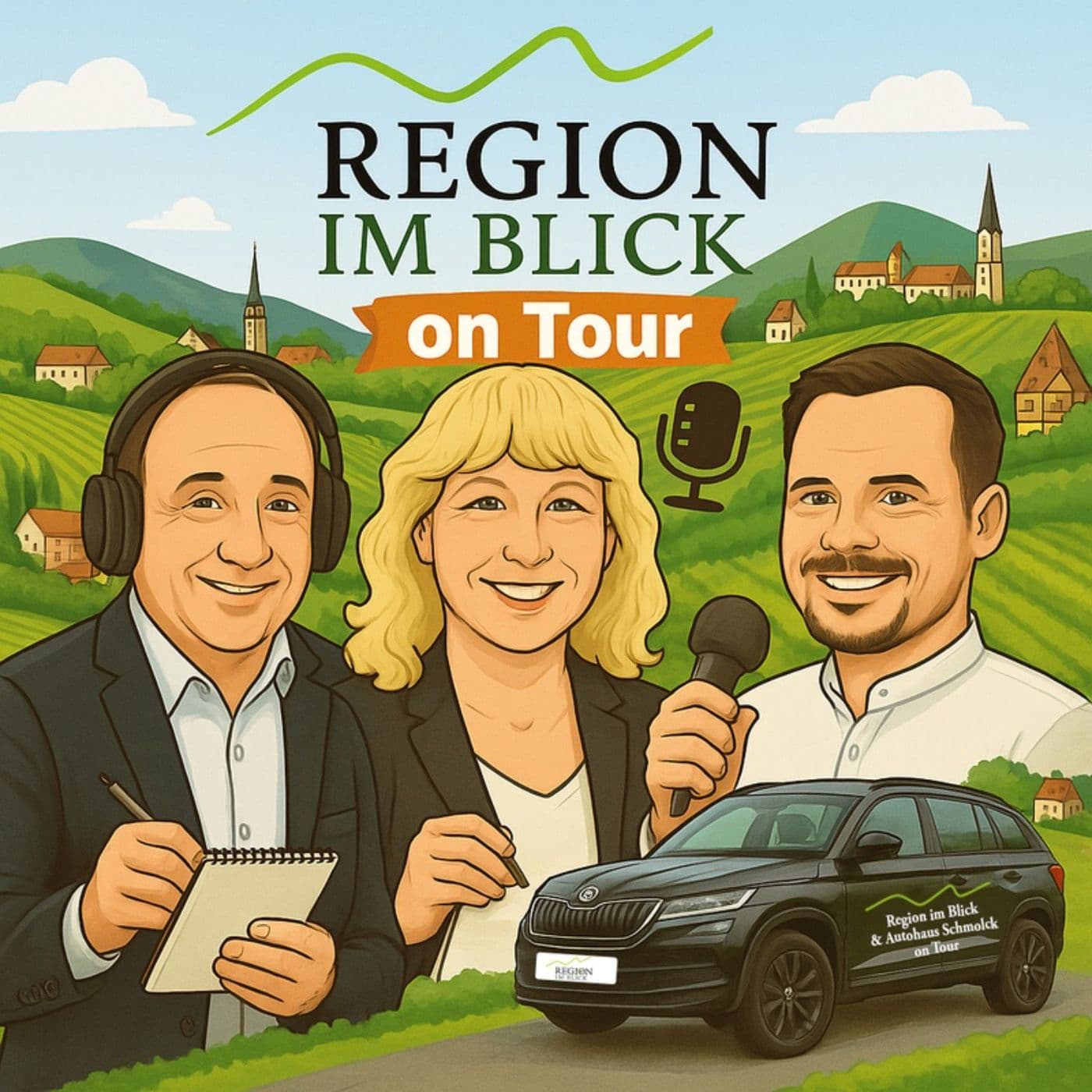 Region im Blick on Tour - Wir geben der Region eine Bühne - Podcasts