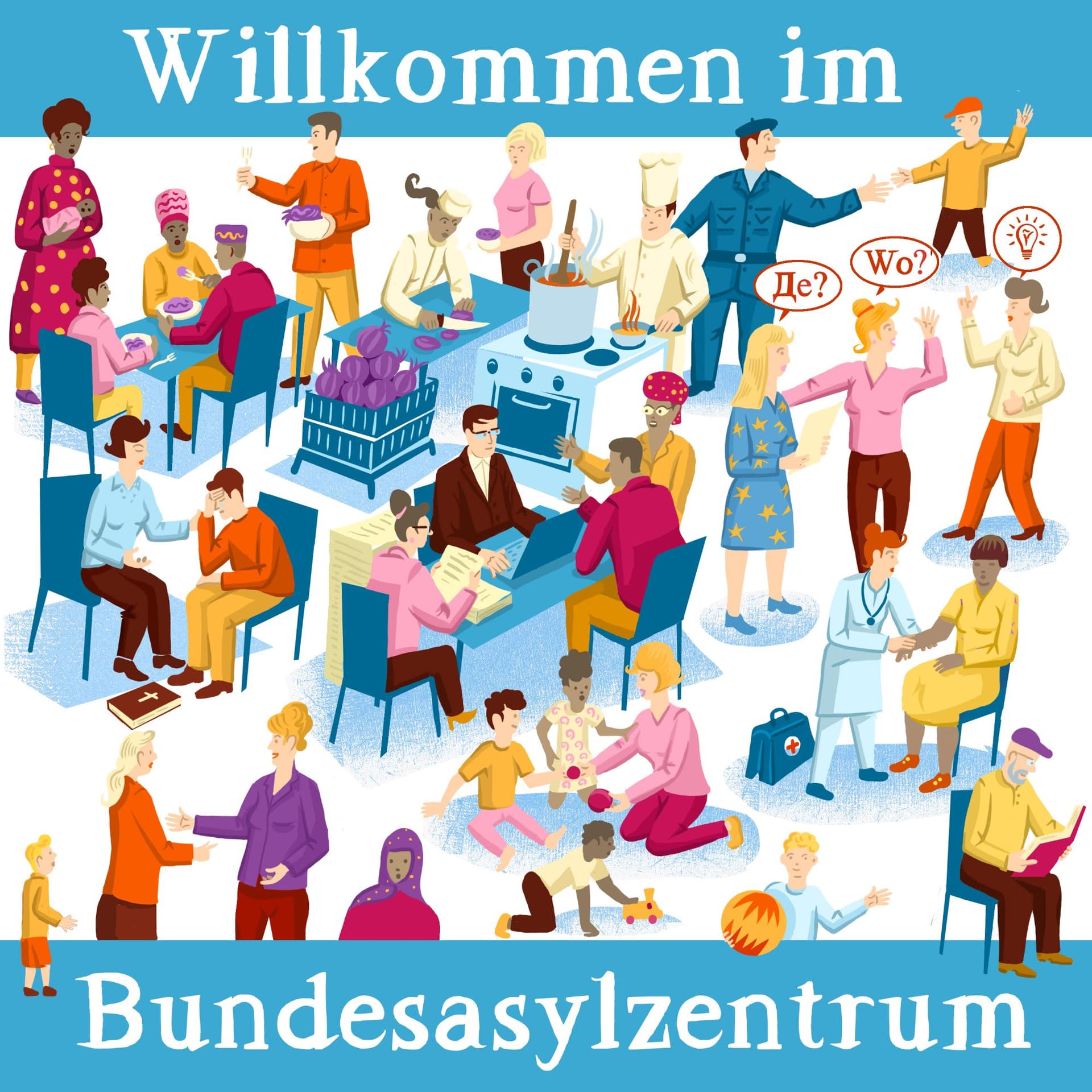 Willkommen im Bundesasylzentrum - Podcasts