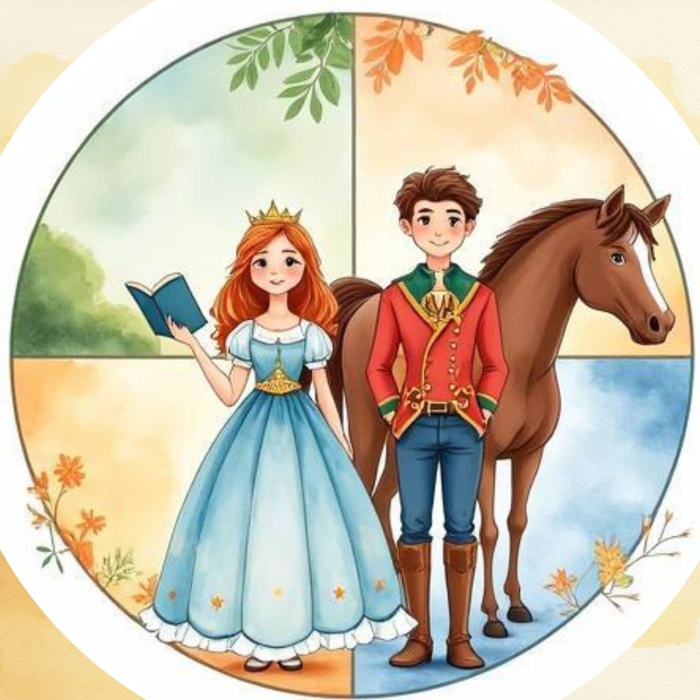 Prinzessin Leni und Prinz Luka - Das königliche Jahresabenteuer - Podcasts