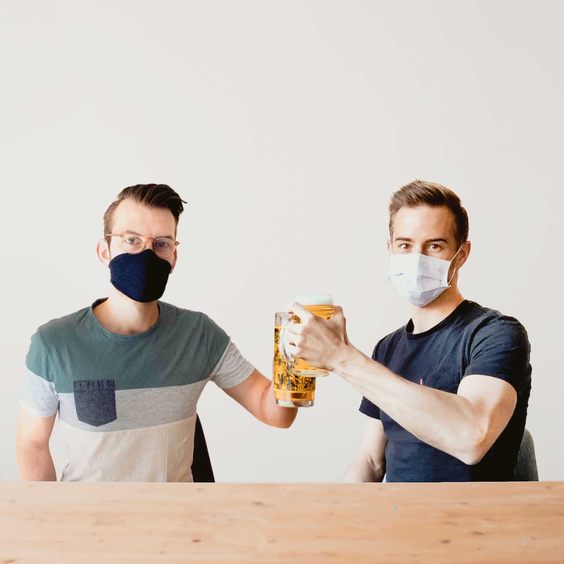 Bier mit Mundschutz - Podcasts