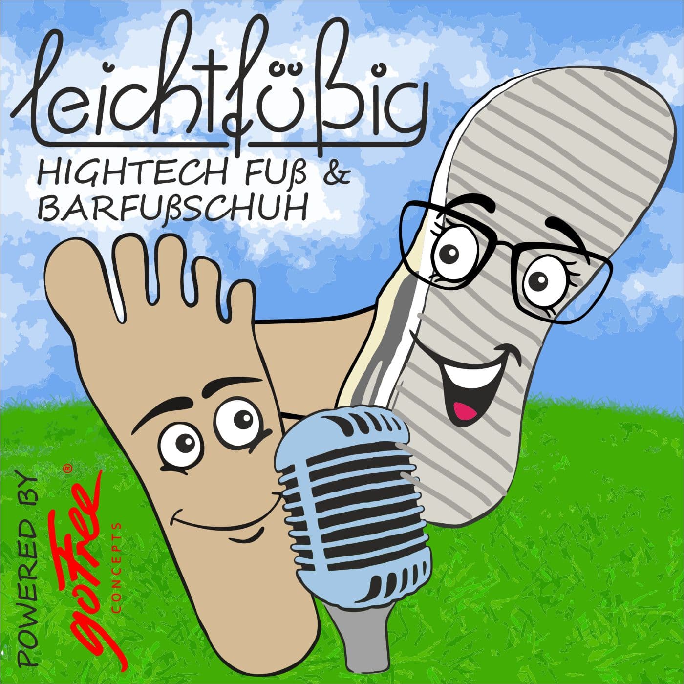 Leichtfüßig - Hightech Fuß und Barfußschuh - Podcasts