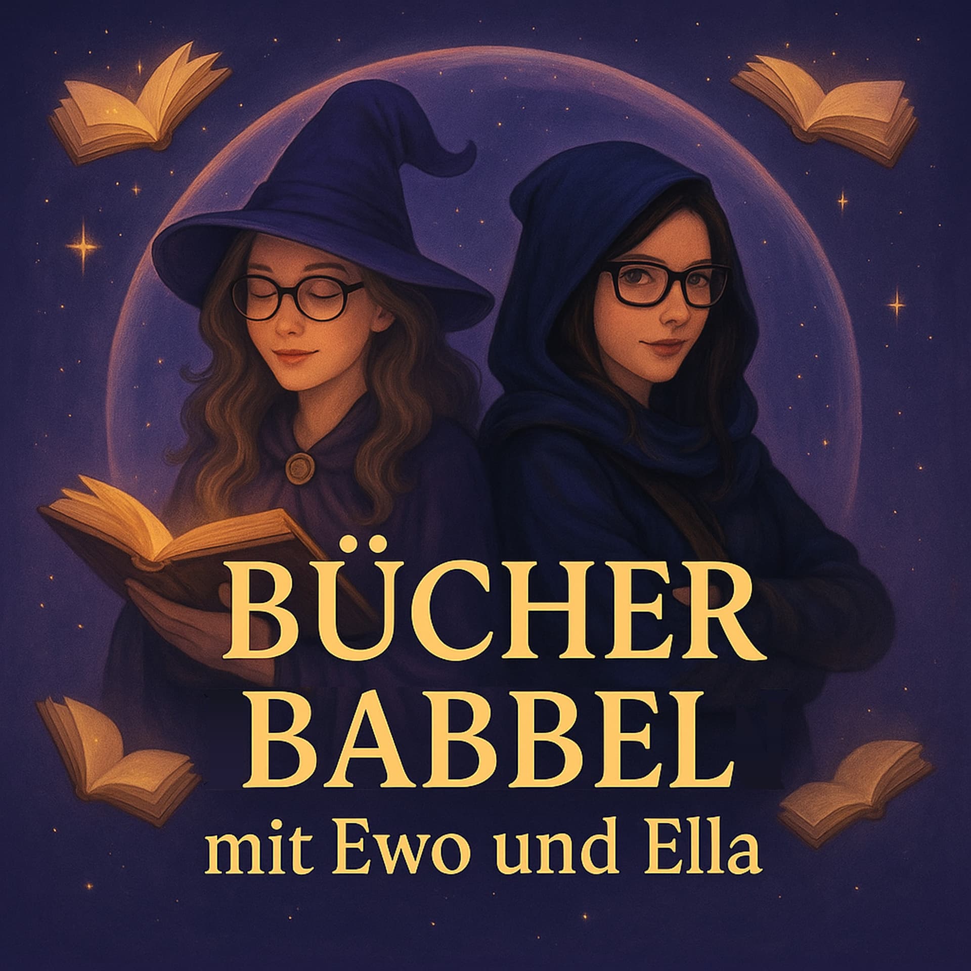 Bücherbabbel mit Ewo und Ella - Podcasts