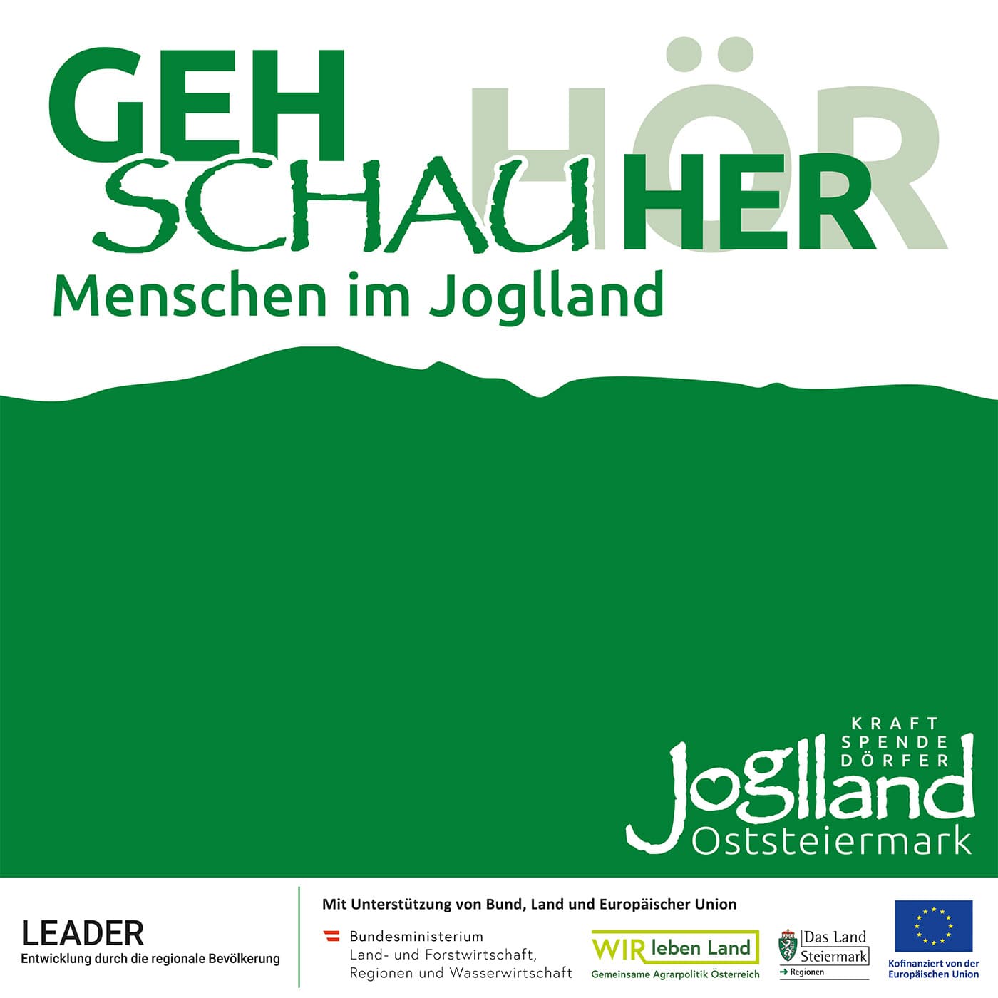 Geh Schau Hör - Menschen im Joglland - Podcasts