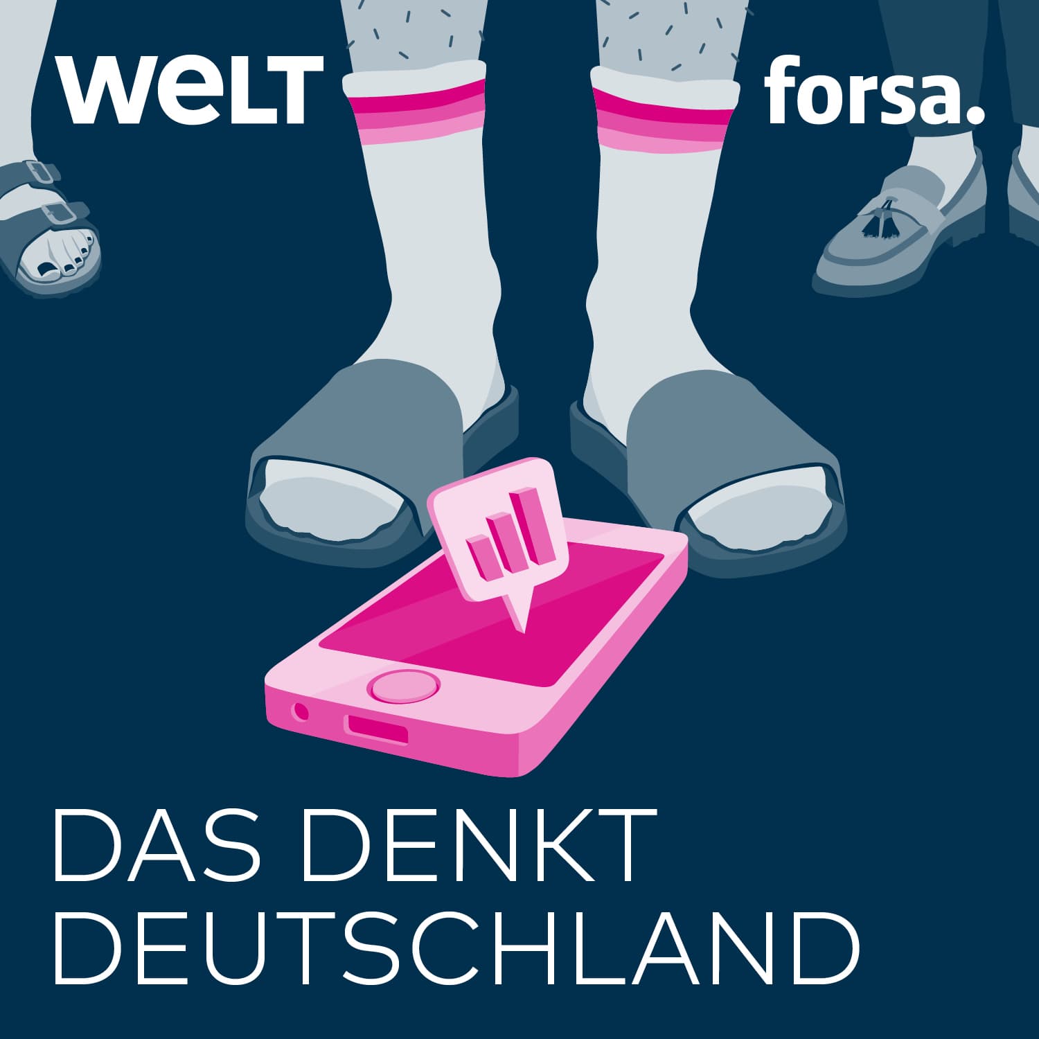 Das denkt Deutschland – Über Meinung und Medien - Podcasts