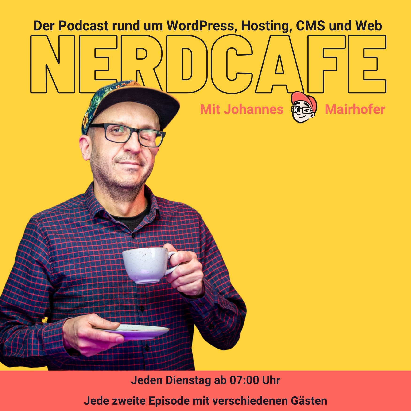 nerdcafe. Der Podcast rund um WordPress, Hosting, CMS und Web. - Podcasts