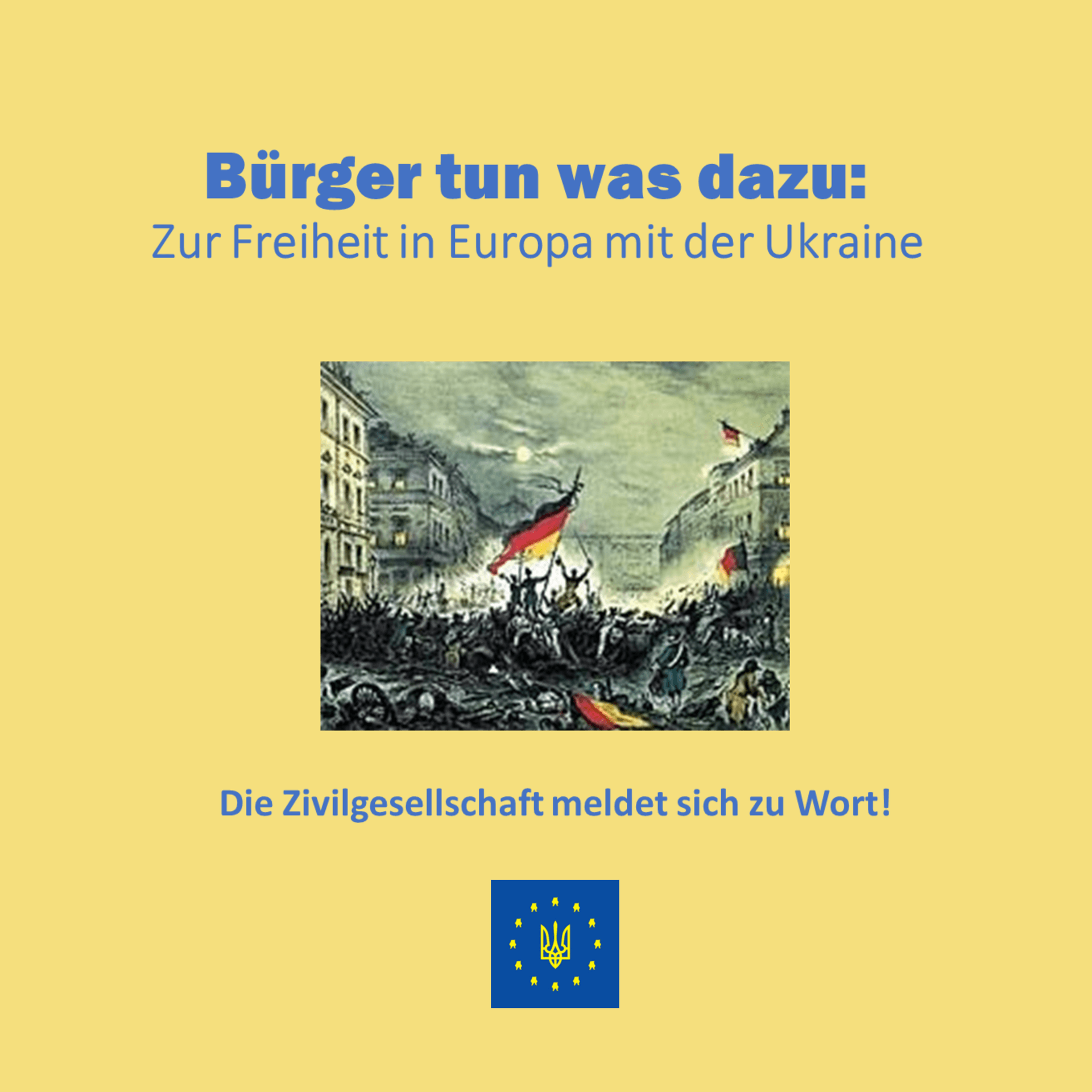 Bürger mit der Ukraine für ein freies Europa - Podcasts