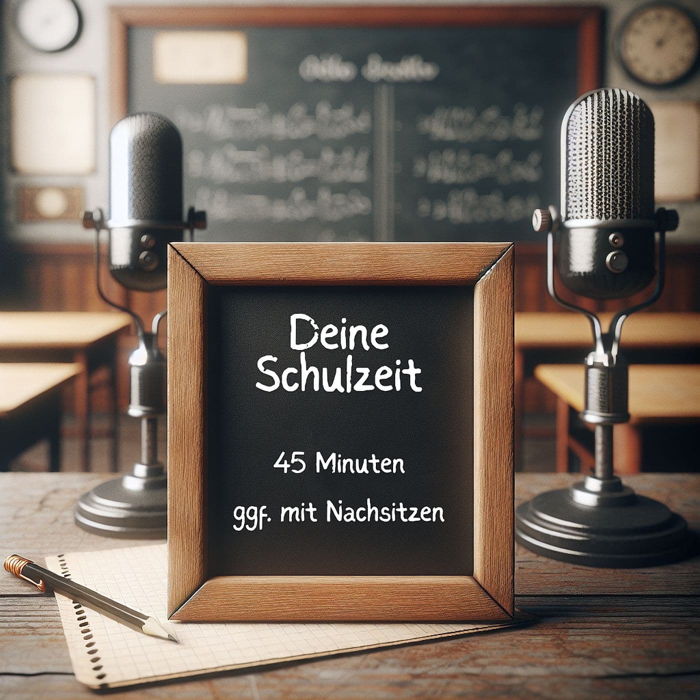 Deine Schulzeit - 45 Minuten - eventuell mit Nachsitzen - Podcasts