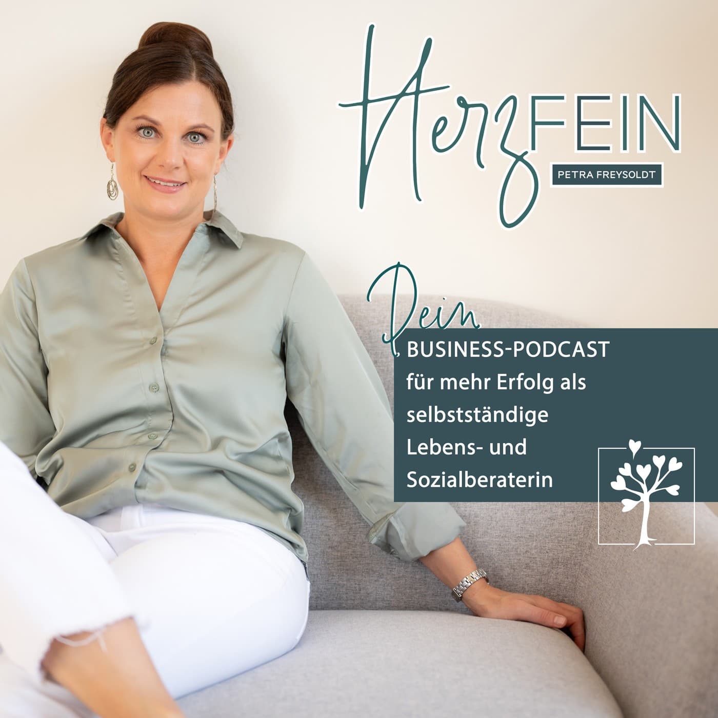 Herzfein ∙ Dein Business-Podcast für mehr Erfolg als selbstständige Lebens- und Sozialberaterin - Podcasts