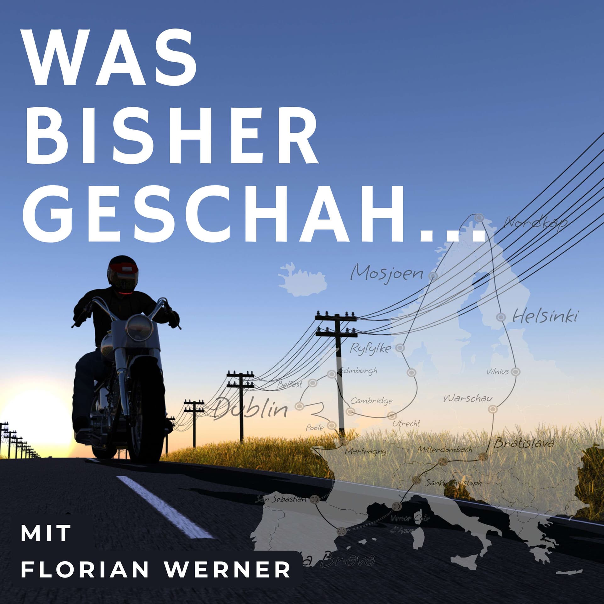 Was bisher geschah - Charity Motorrad-Tour - Podcasts