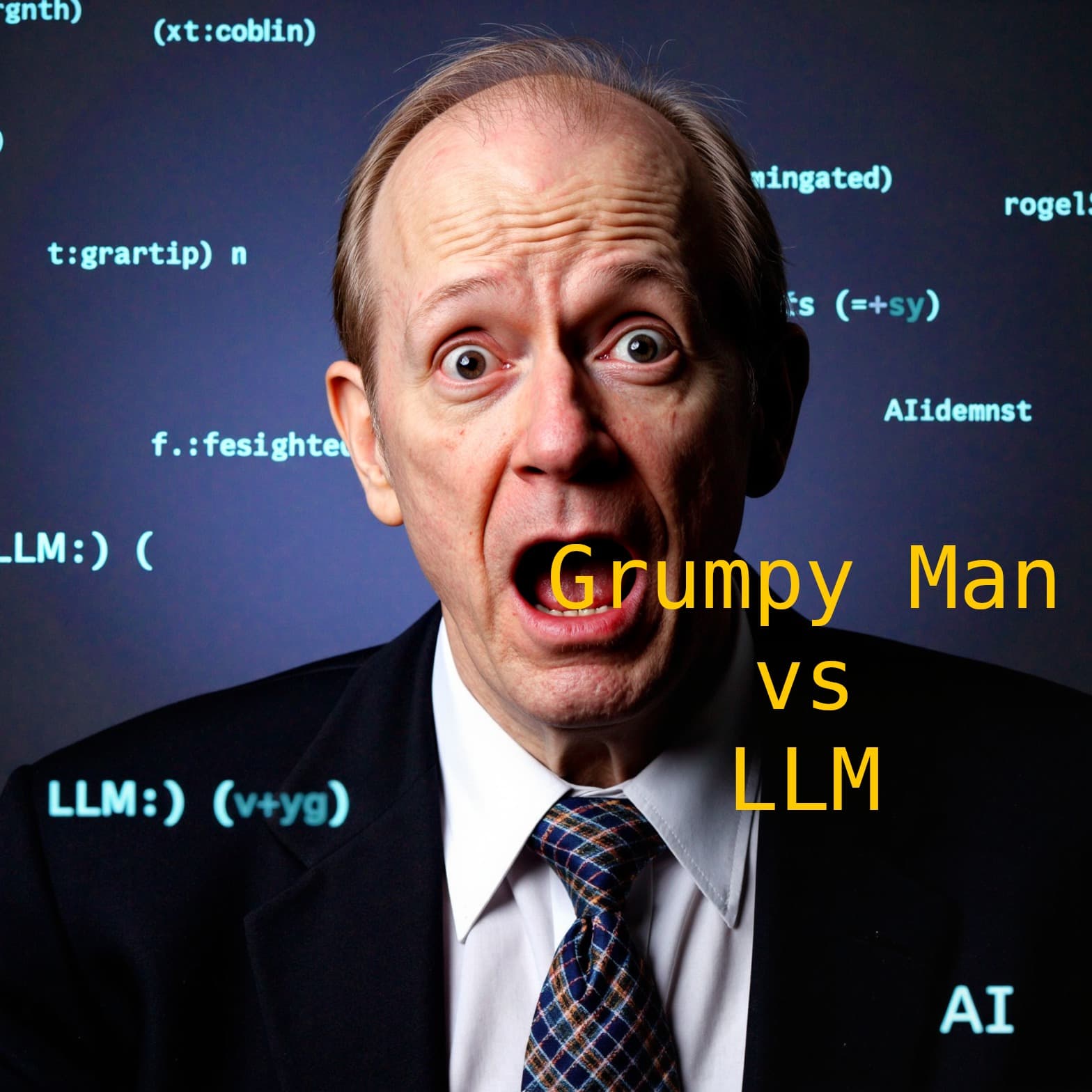 Grumpy Man vs LLM - Podcasts