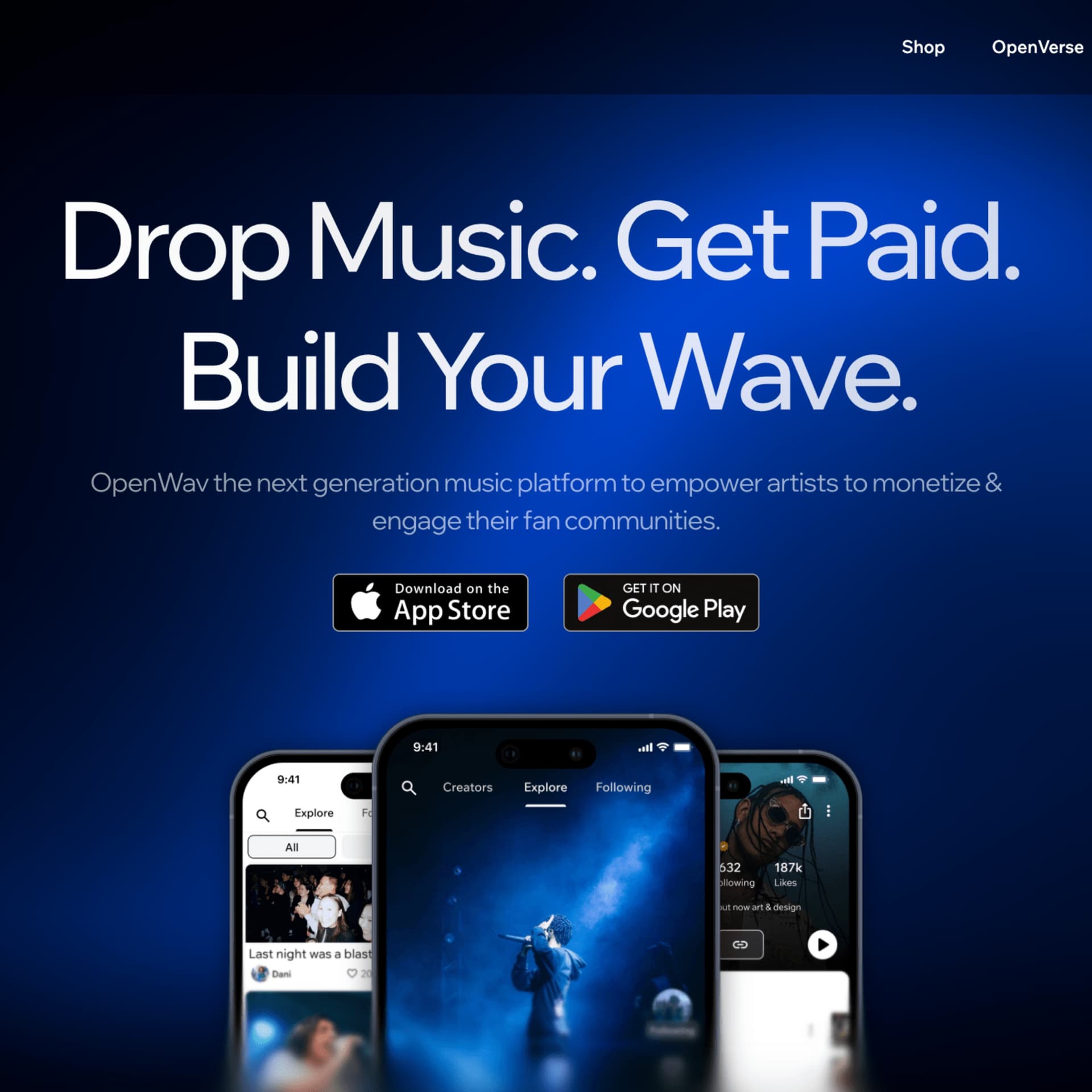 OpenWav-BE YOUR OWN WAVE - Podcasts