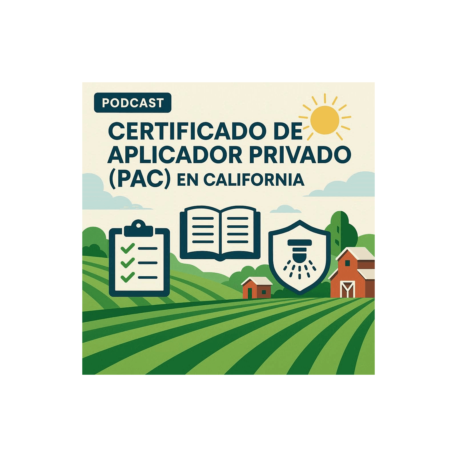 Guía de Estudio para el Certificado de Aplicador Privado - Podcasts