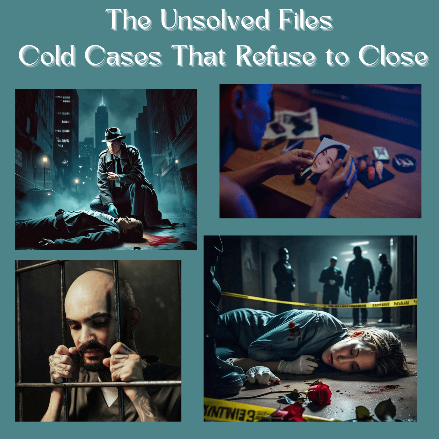 True Crime Thriller - The Unsolved Files: Cold Cases That Refuse to Close. - Podcasts