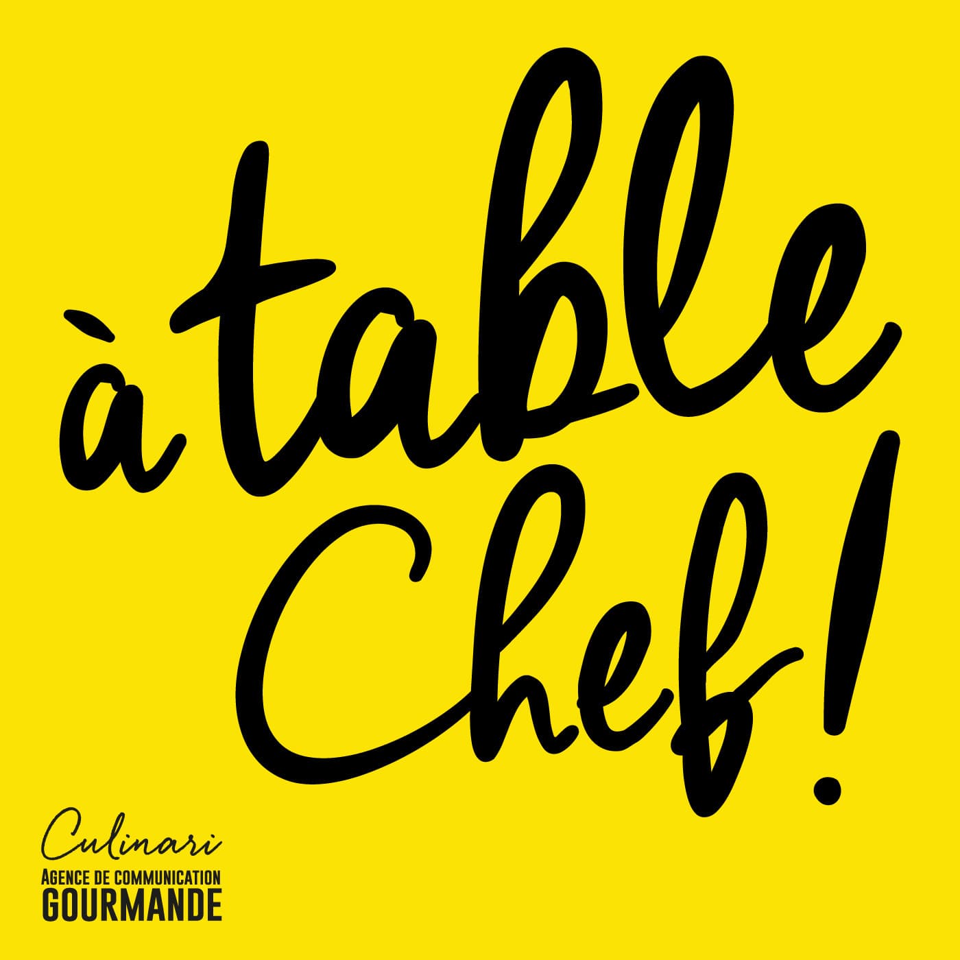 PODCAST CULINAIRE À Table Chef ! - Podcasts