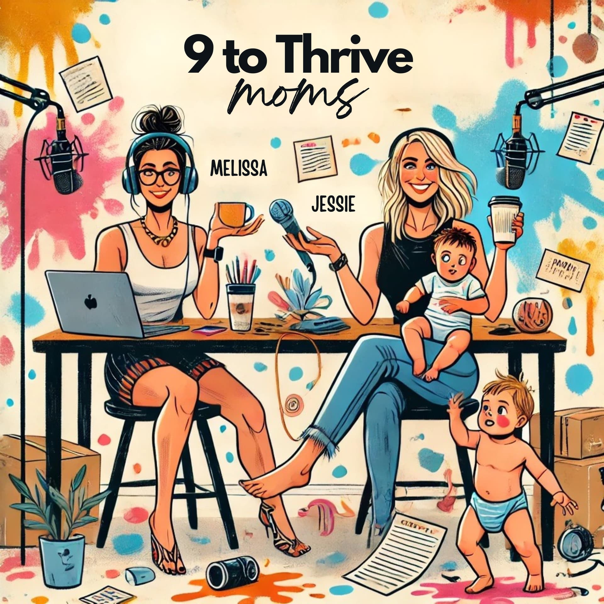 9 to Thrive Moms - Podcasts