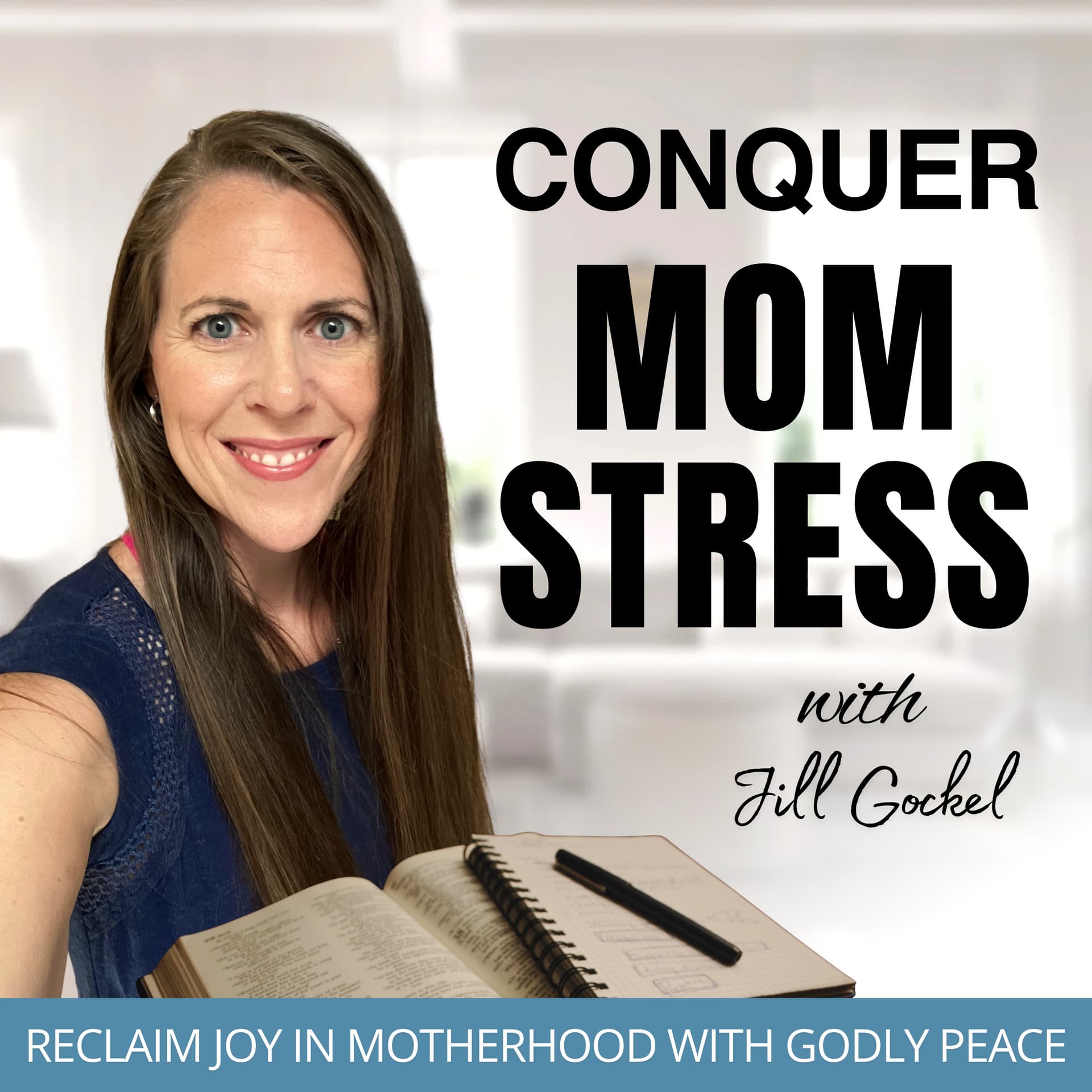 Conquer Mom Stress - Joy, Peace, Patience, Encouragement, Parenting Tips, Comparison, Overwhelm, Faith - Podcasts