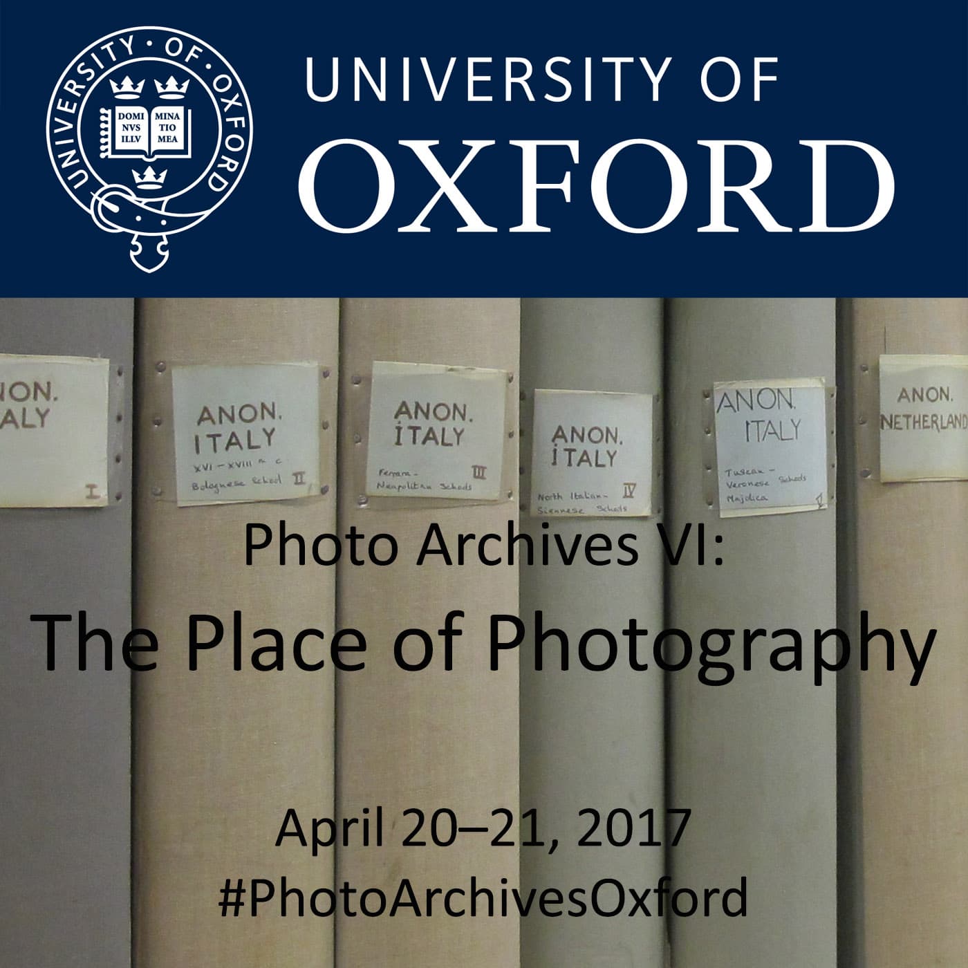 Photo Archives VI: The Place of Photography - Podcasts