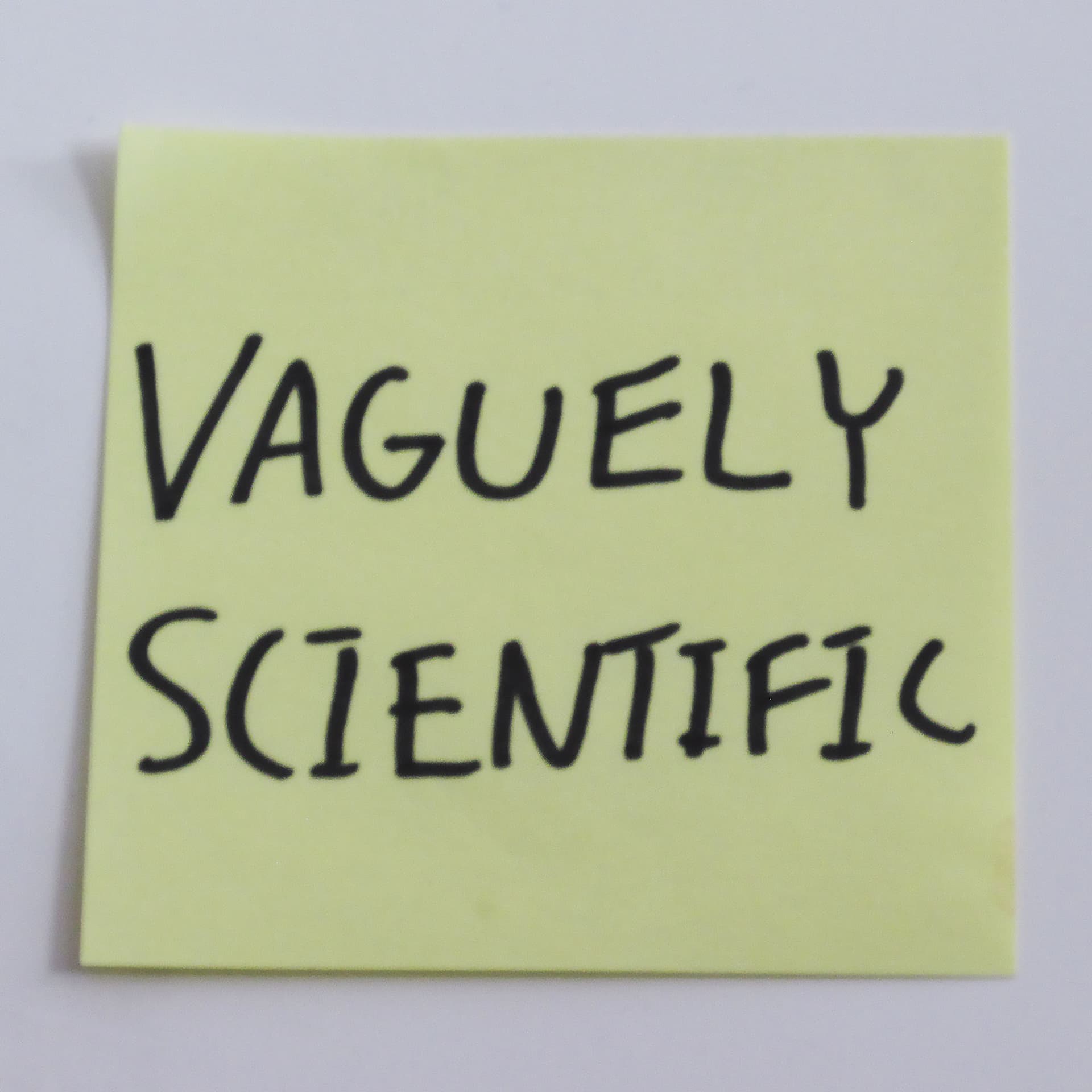 Vaguely Scientific - Podcasts