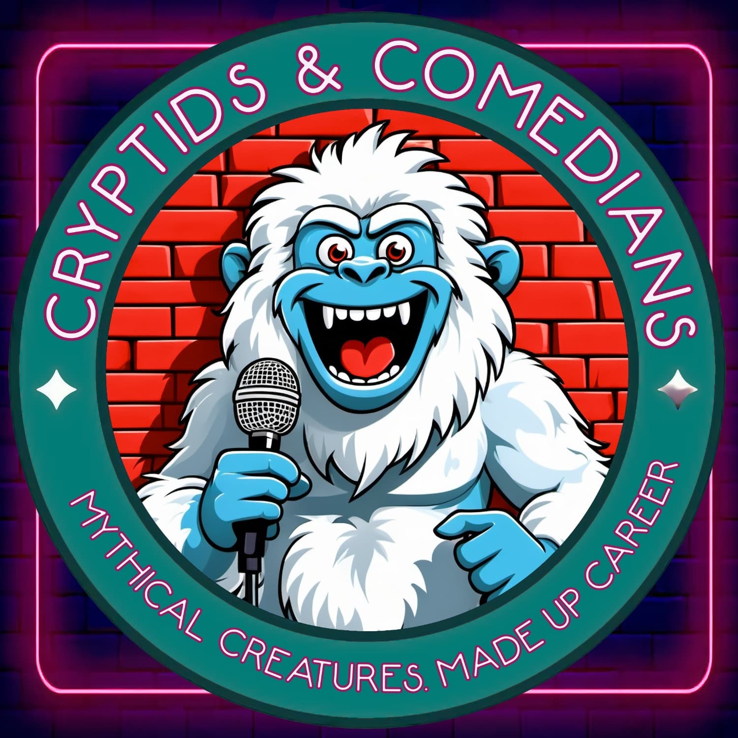 Cryptids & Comedians - Podcasts