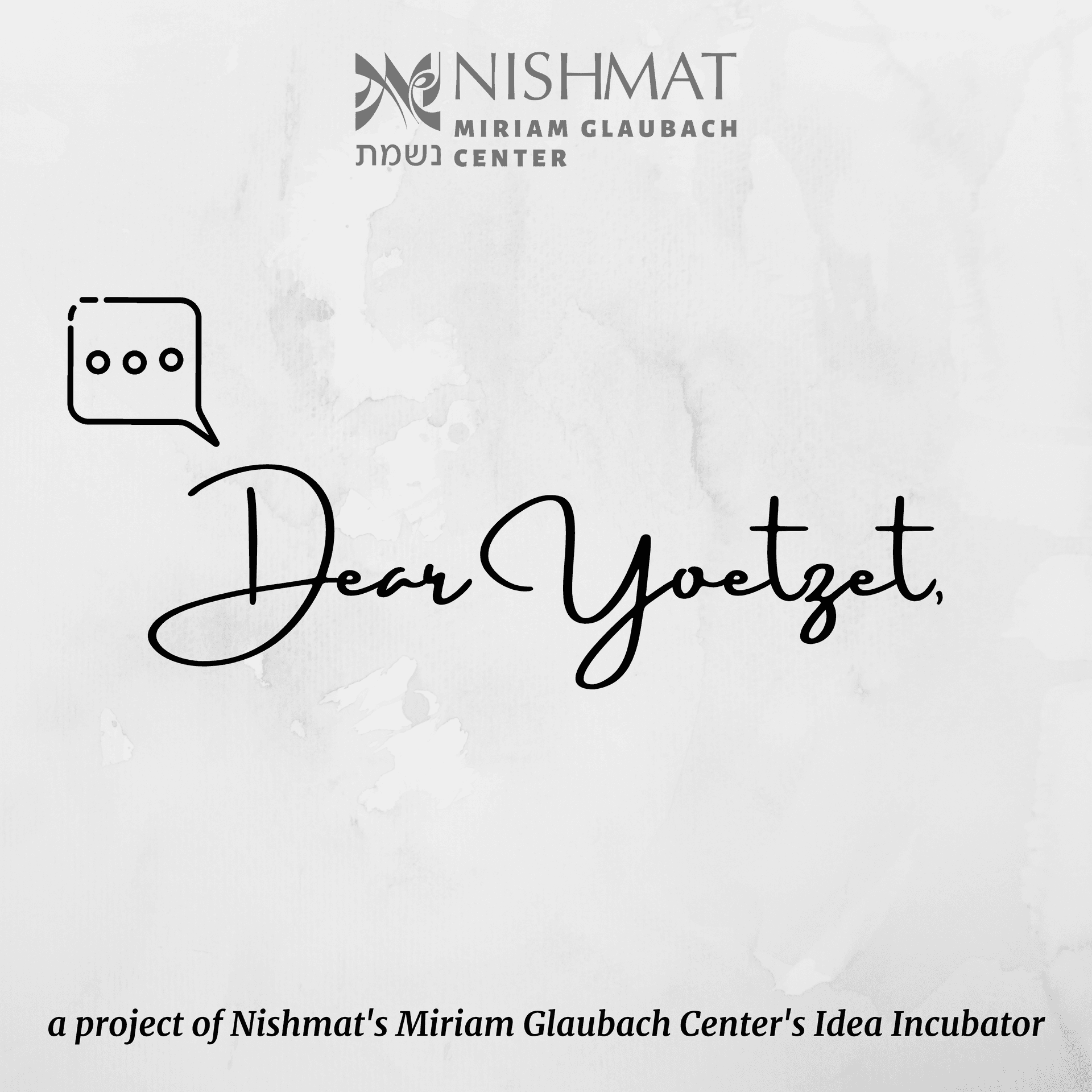 Dear Yoetzet - Podcasts
