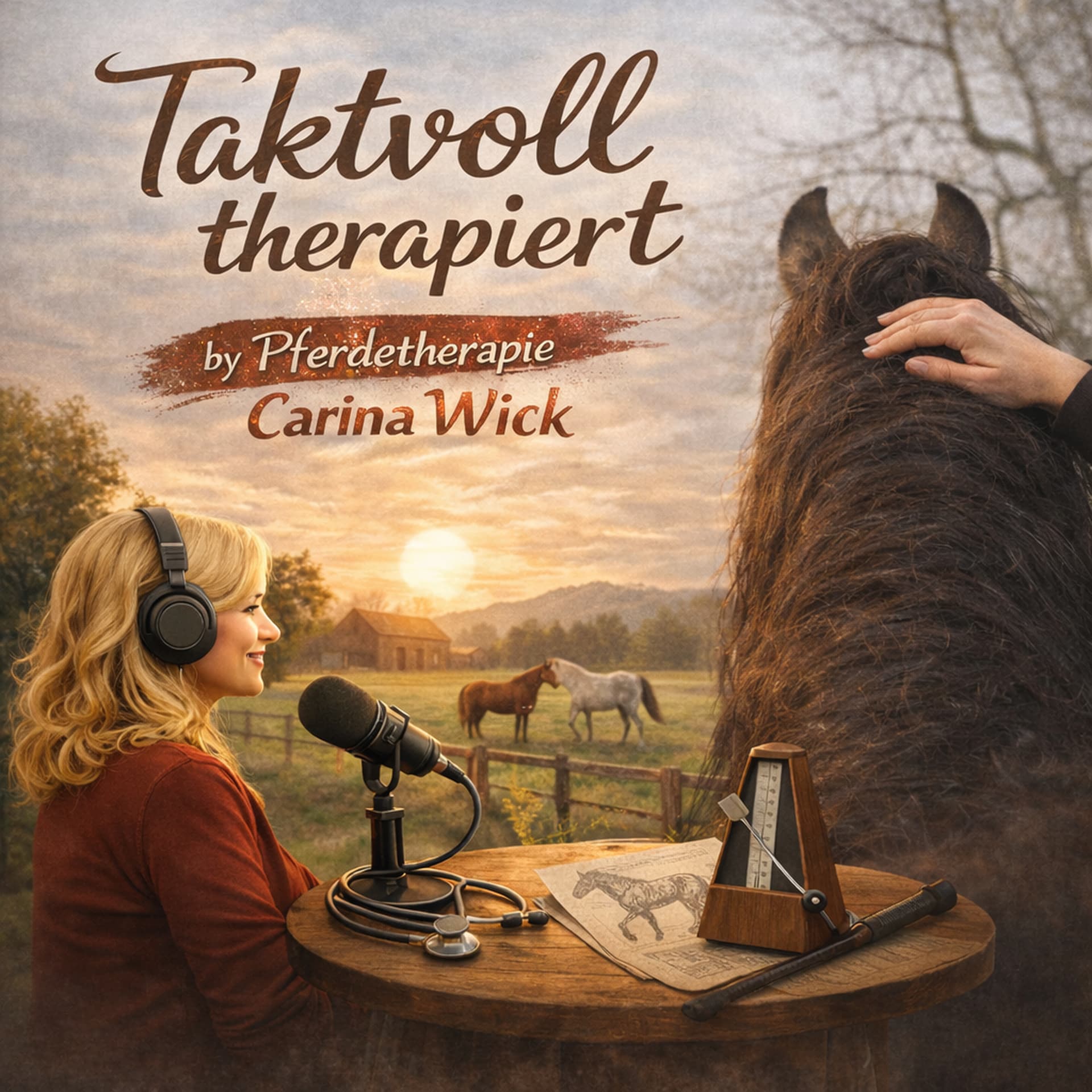 Taktvoll therapiert - dein Pferdepodcast zum Thema Therapie, Training und Sättel.