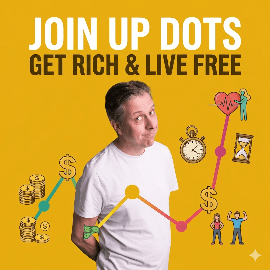 JOIN UP DOTS - GET RICH & LIVE FREE (Business Coaching With A Touch Of Life Coaching Too) - Podcasts