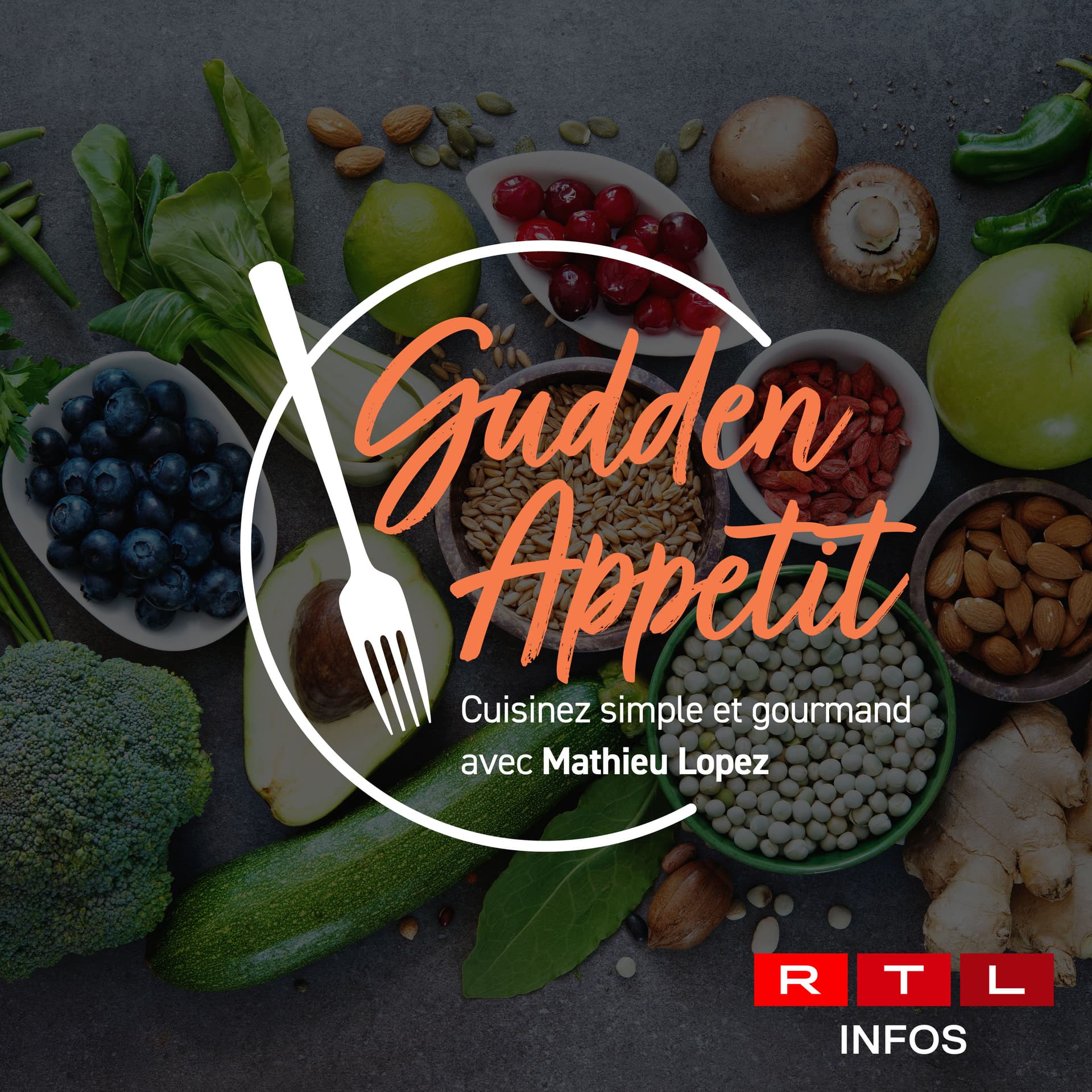 RTL 5minutes - Gudden Appetit - cuisinez simple et gourmand avec Mathieu Lopez - Podcasts